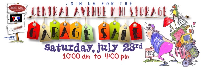 Things To Do: Shop in Kent at the Central Avenue Mini Storage Garage Sale