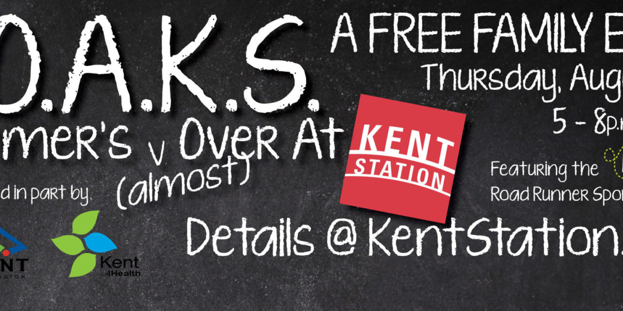 Free Family Fun at Kent Station: S.O.A.K.S., Aug. 18