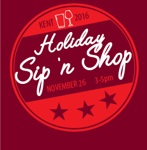 Kent Event: KDP's Holiday Sip 'n Shop