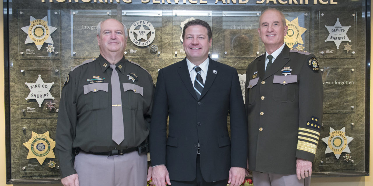 King County Sheriff Unveils New Memorial for Fallen Deputies
