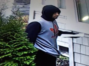 Kent Police are seeking this man for questioning in a Dec. 11 burglary in Kent.