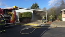 Kent News: Mobile Home Fire Damages Double-Wide