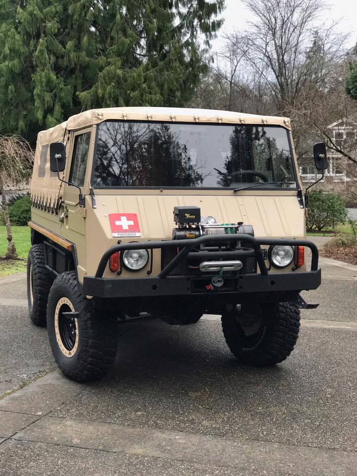 Search and Rescue Vehicle helps transport injured hiker. 