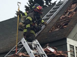 No Injuries in Kent Chimney Fire