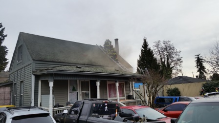 Family and Dogs Escape Kent Home Fire Saturday