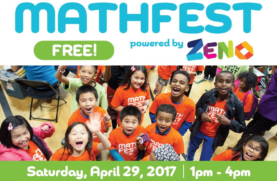 Kent Event: Free Mathfest Event comes to Kent April 29, 2017