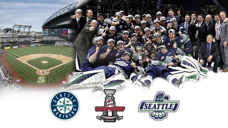 The Seattle Mariners will honor the WHL champions, the Seattle Thunderbirds, at the June 10 game at SAFECO.