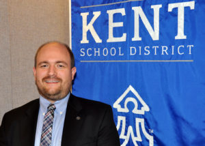 Kent News: Kent School Board swears in Ross Hardy as new board member.