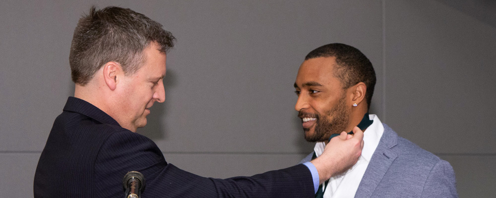 Doug Baldwin’s work in South County recognized by County Council
