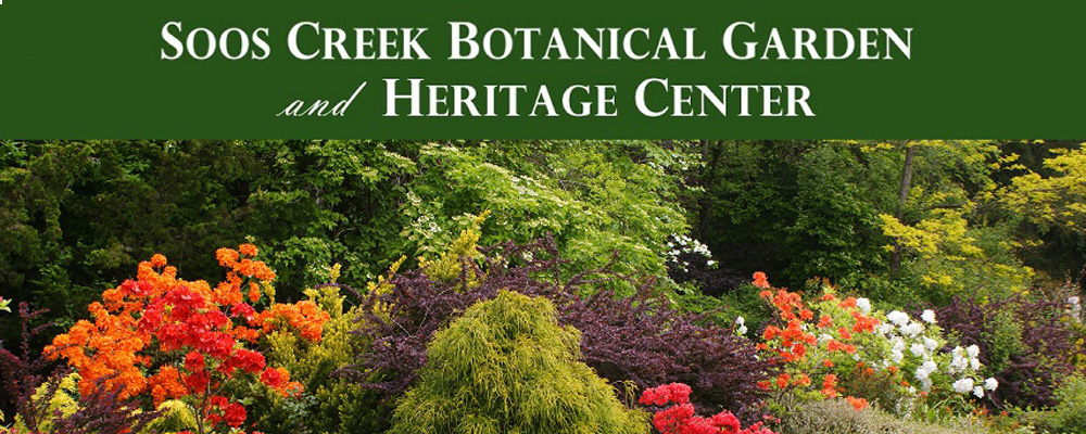 Tour Soos Creek Botanical Gardens and Heritage Center Saturday