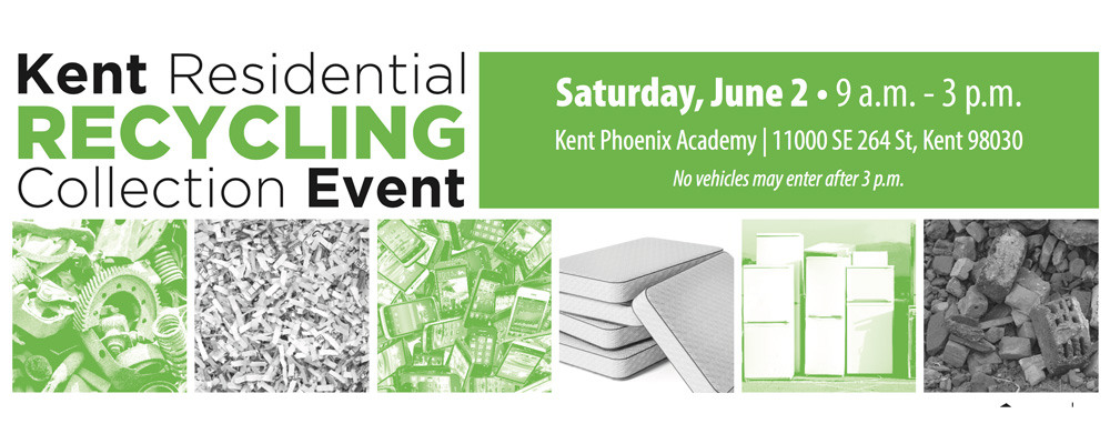 Recycling Event will be this Saturday at Kent Phoenix Academy