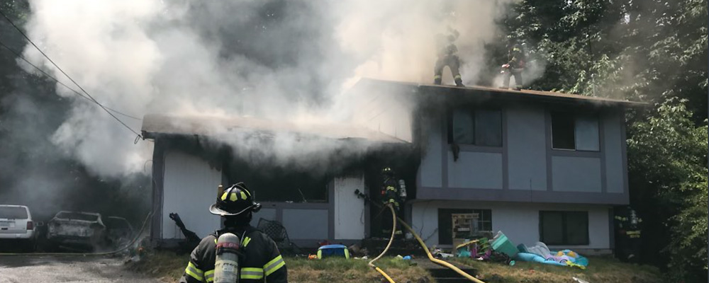 No injuries in house fire in Kent Tuesday afternoon
