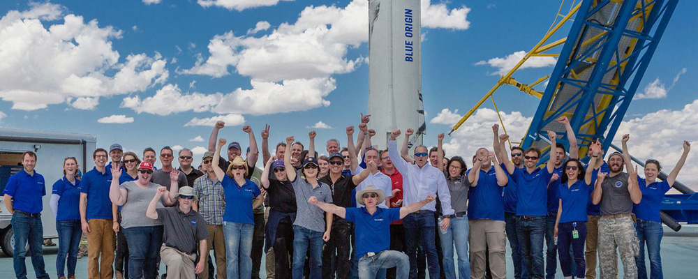 Blue Origin rocket built in Kent blasts off to another milestone Wed.
