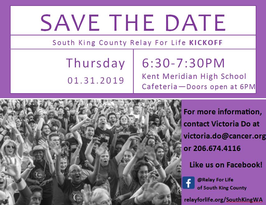 Relay for Life of South King County Kick Off