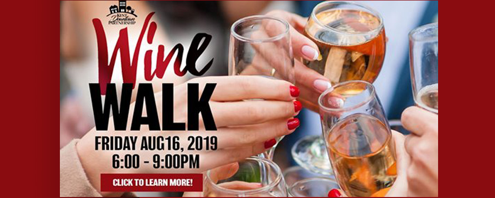 Historic Downtown Wine Walk will be this Friday, Aug. 16