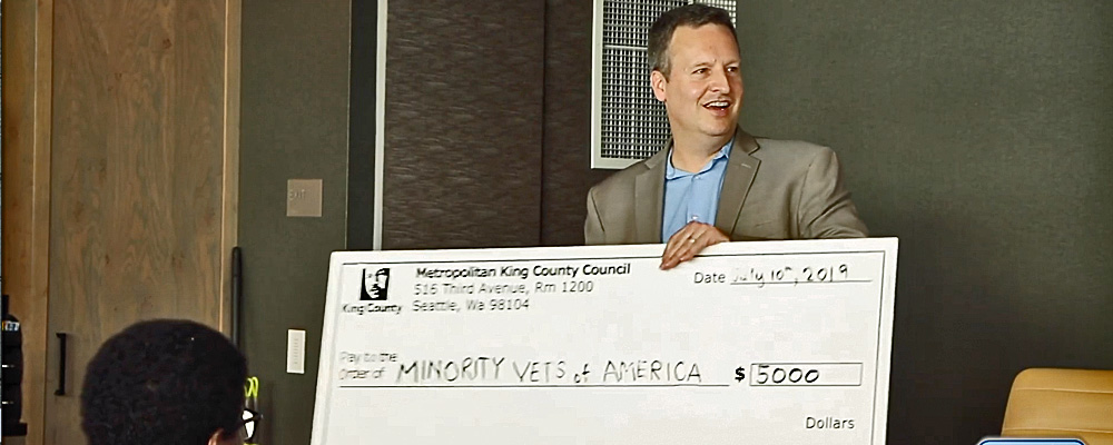 King County grants $5,000 to Minority Veterans of America