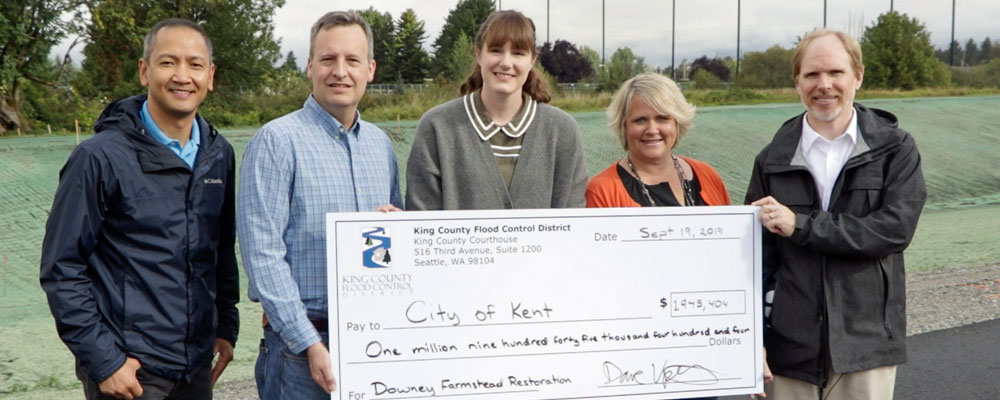 Flood Control District funds major salmon habitat project in Kent