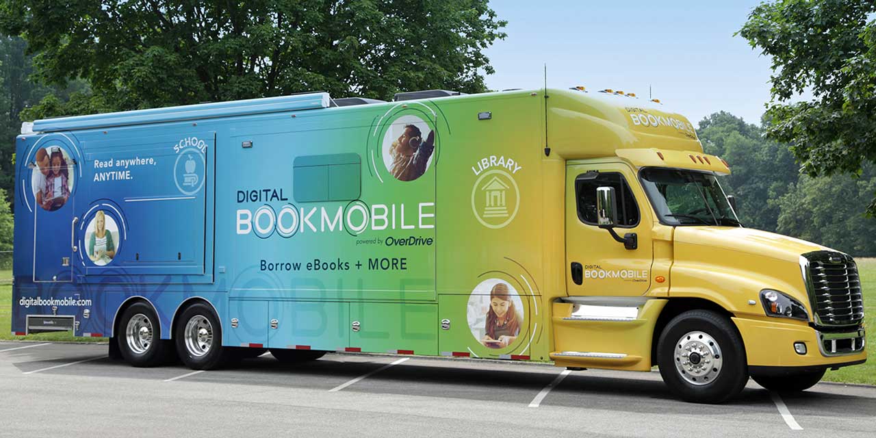 Digital Bookmobile will stop at Panther Lake Library on Tues., Oct. 29