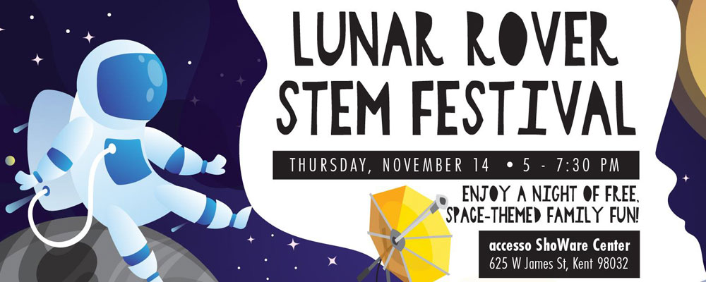 FREE Lunar Rover unveiling & STEM Festival will be Thurs., Nov. 14