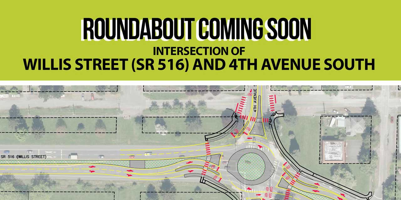 Open House for upcoming roundabout at 4th & Willis will be Thurs., Nov. 7