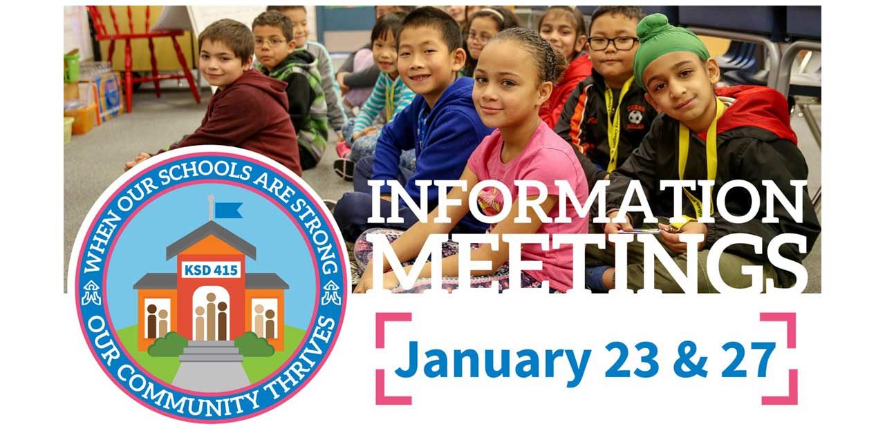 Kent School District holding Levy Informational Meeting on Thurs., Jan. 23