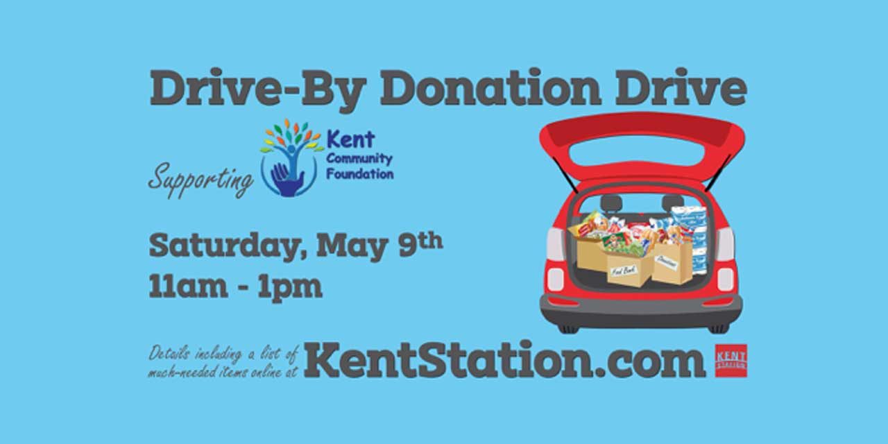Kent Community Foundation’s ‘Drive-By Donation Drive’ will be Saturday, May 9