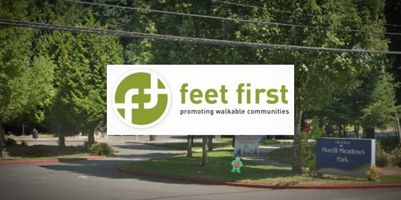 The next ‘Feet First Walk’ will be Wednesday, July 1 at Morrill Meadows Park
