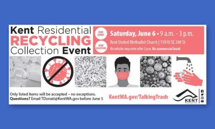 Recycling Event will be held at Kent United Methodist Church this Saturday, June 6
