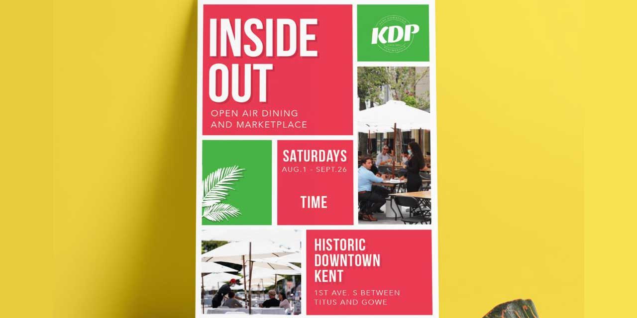 ‘1st Ave Inside OUT’ Open Air Dining & Marketplace continues in Kent this Saturday