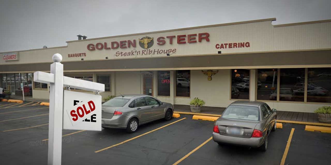 After nearly 22 years, Jim & Suzanne Berrios have sold the Golden Steer Steak ‘n Rib house