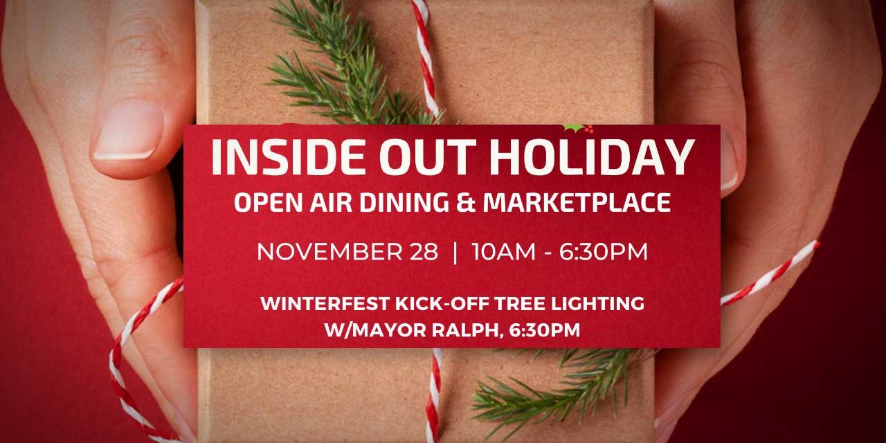 SAVE THE DATE: KDP’s Inside OUT Holiday, Tree Lighting will be Saturday, Nov. 28