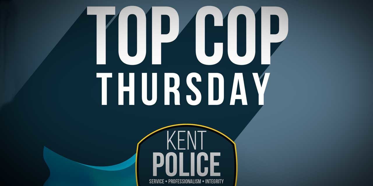 Several Kent ‘Top Cops’ recognized for saving suicidal woman