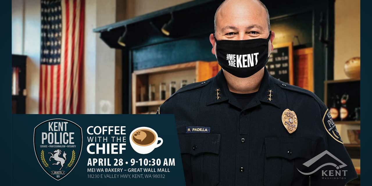 Have ‘Coffee with the Chief’ at Great Wall Mall on Wed., April 28