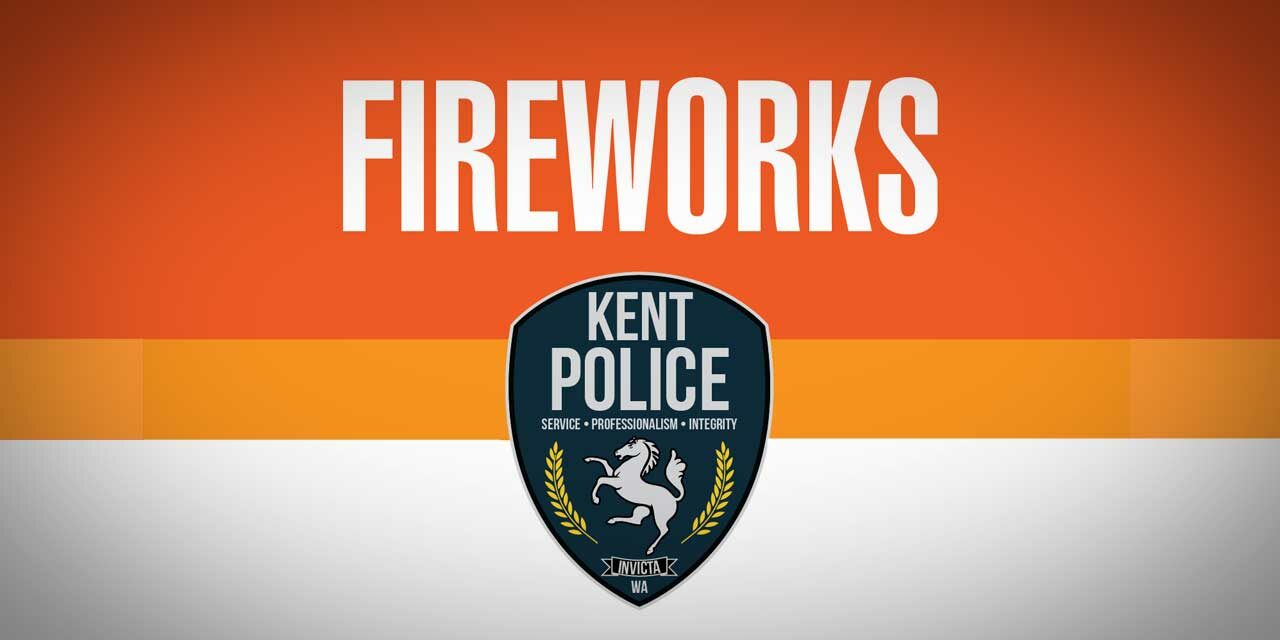 Kent Police want to remind everyone that fireworks are illegal in the City of Kent