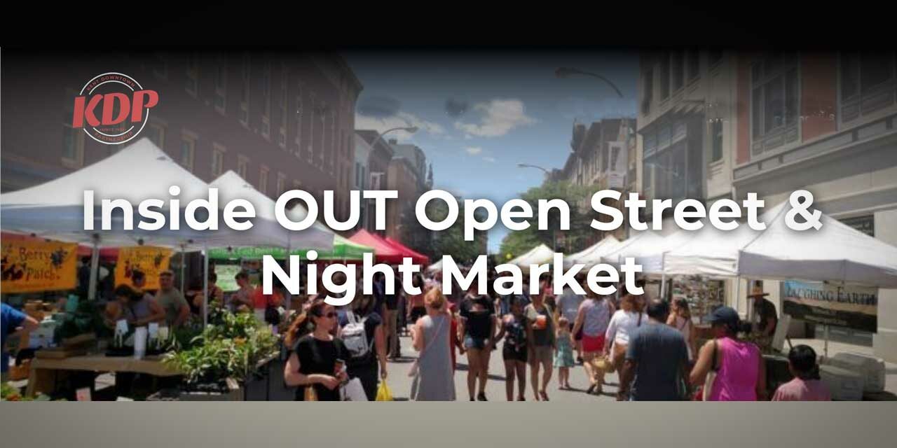 REMINDER: Inside OUT Marketplace, Sip, Savor & Swirl is downtown this Saturday
