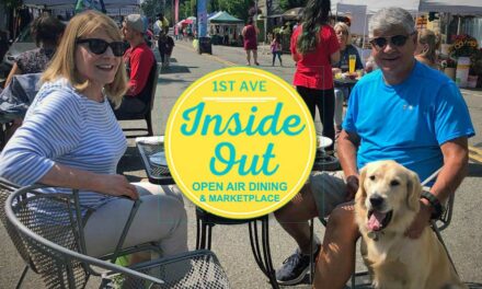 Weekend fun! Second-to-last Inside OUT Dining Marketplace will be this Sat. Aug. 21