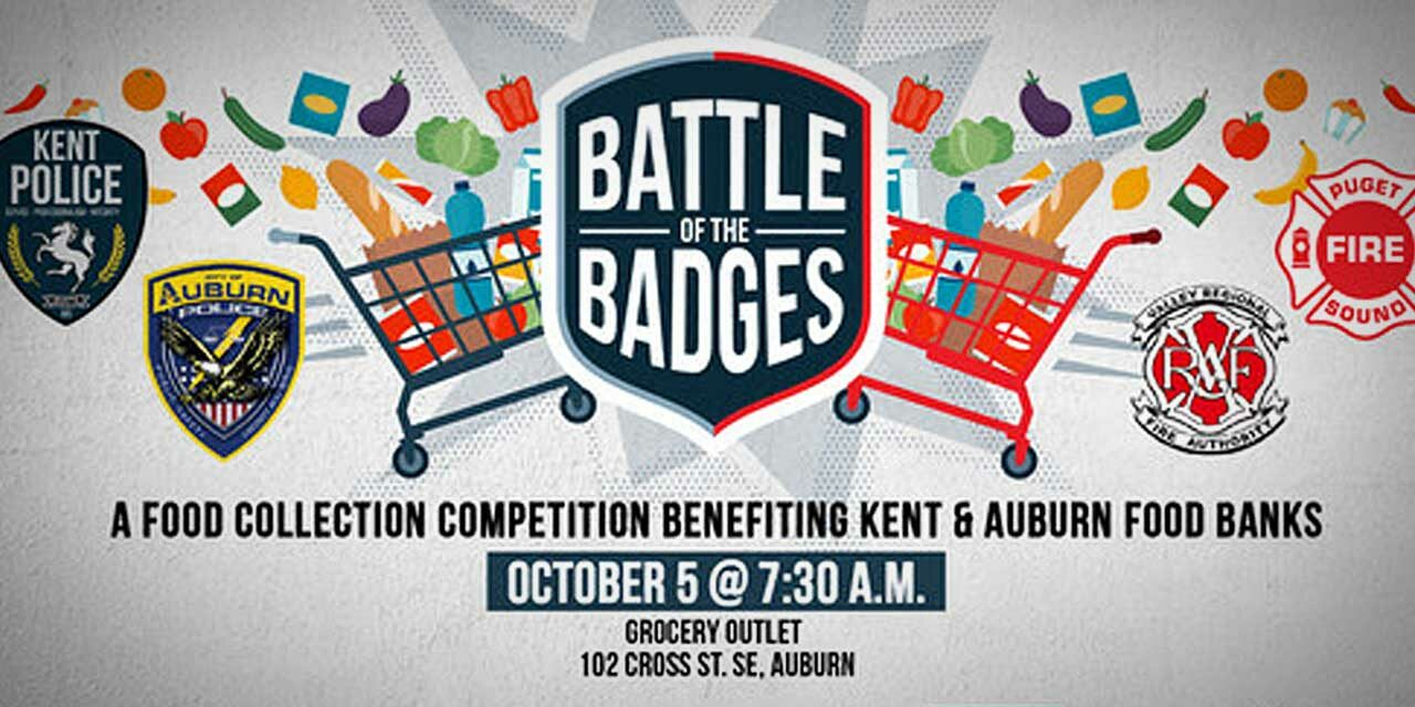 ‘Battle of the Badges’ food drive competition returning Tuesday, Oct. 5 with a twist