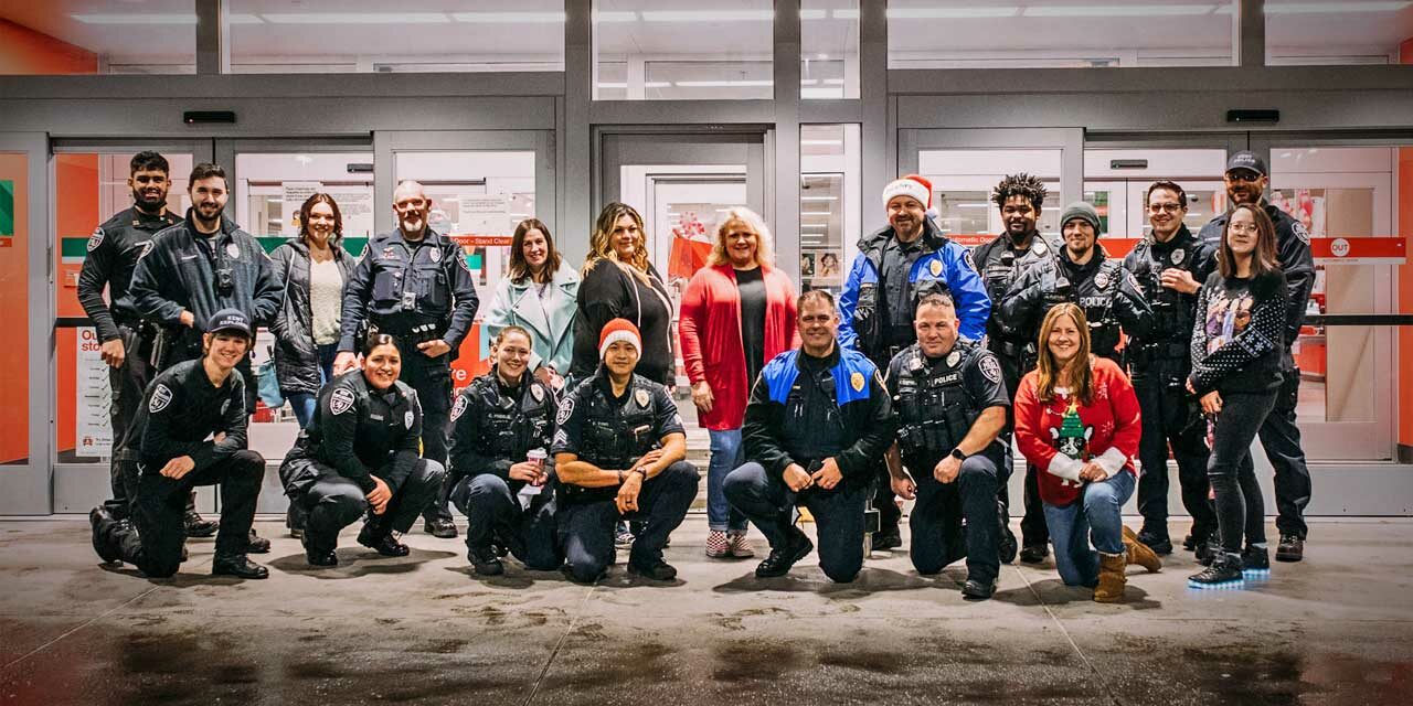 Kent Police Department’s ‘Shop With A Cop’ event helps 38 local kids for holidays