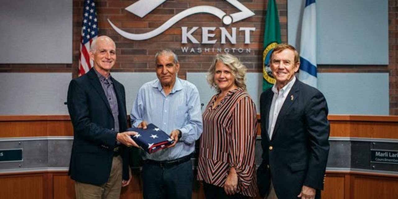City of Kent will hold special flagpole dedication on Wednesday, July 27