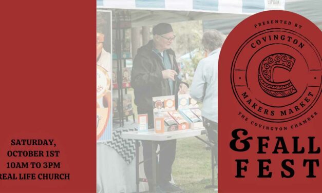 Covington Chamber’s Makers Market and Fall Fest will be Saturday, Oct. 1