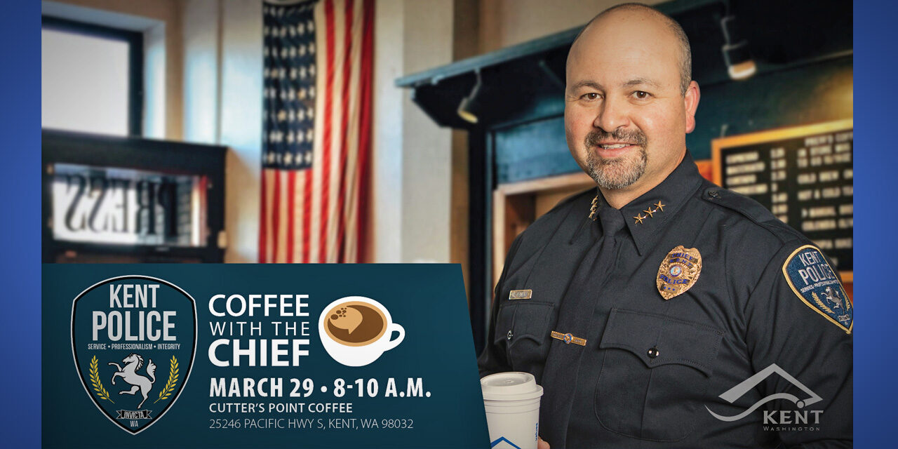 Have ‘Coffee with the Chief’ at Cutter’s Point on Wednesday, Mar. 29