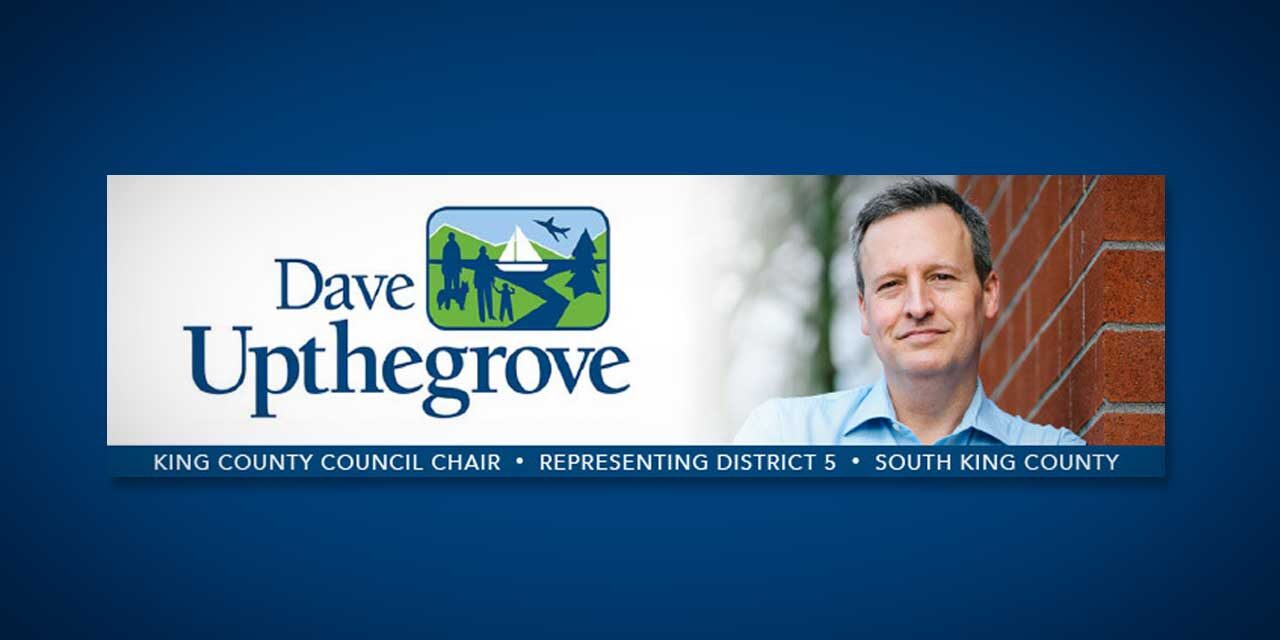 King County Councilmember Dave Upthegrove: Prioritizing Public Safety in South King County