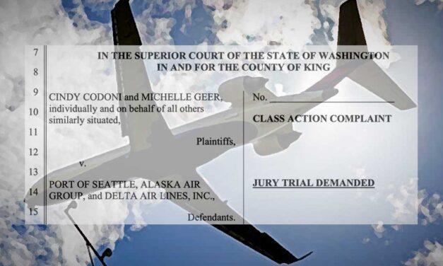Class action lawsuit filed against Port of Seattle, Alaska Air Group and Delta Airlines over toxic airport pollution