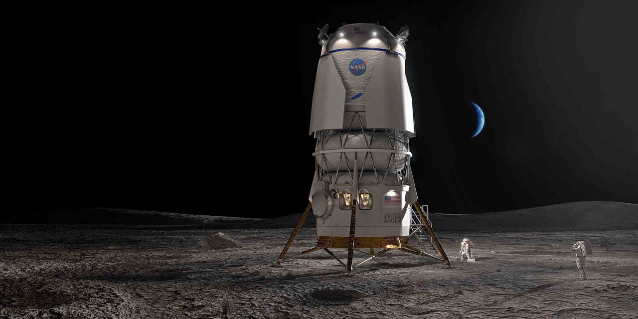 NASA selects Kent-based Blue Origin for astronaut mission to the Moon