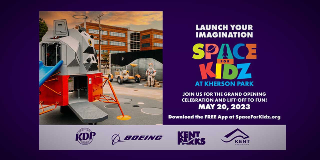 Come help blast off new space-themed Kherson Park on Saturday, May 20