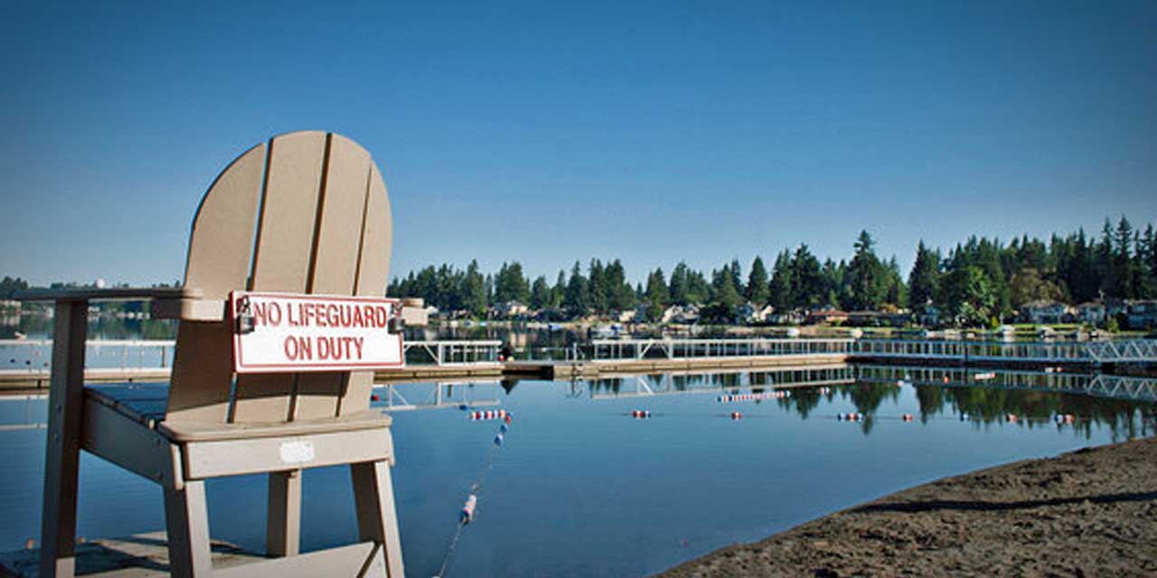 No lifeguards will be on duty this summer at Kent's Lake Meridian Park
