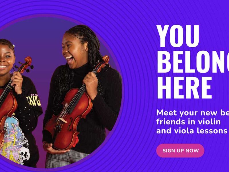 You Belong Here: Meet your new best friends in your violin & viola lessons