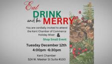 Kent Chamber's Holiday Networking Mixer will be Tuesday, Dec. 12