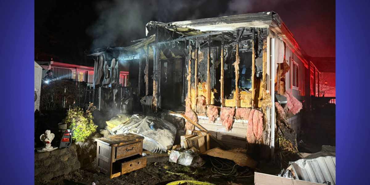 Fire damages manufactured home in Kent early Friday; no injuries ...
